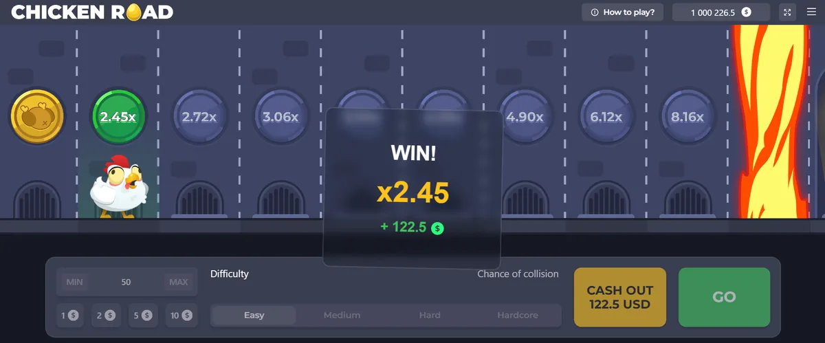Free chicken road game online with easy-to-use mobile controls